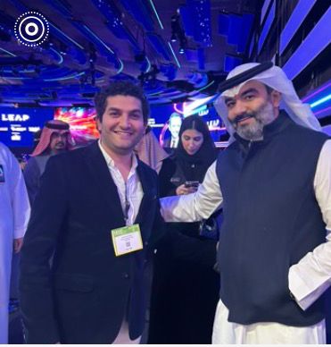 Dr. Mohammad Haidar and Dr. Abdallah at LEAP 2025